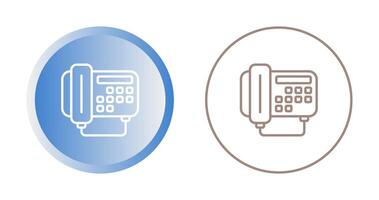 fax machine vector icoon