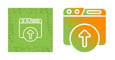 upload vector pictogram