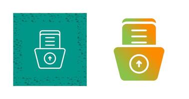 upload vector pictogram