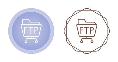 ftp server vector icoon