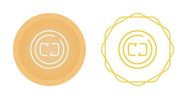 herhaling cirkel vector icoon