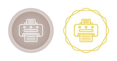 printer vector pictogram