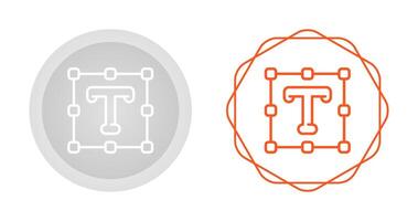 tekst gereedschap vector icoon