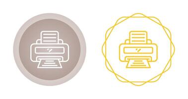 printer vector pictogram