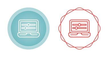 laptop vector pictogram