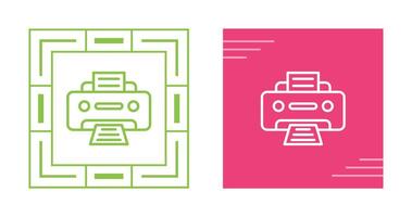 printer vector pictogram