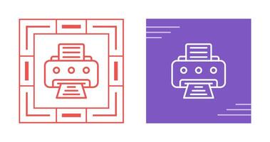 printer vector pictogram