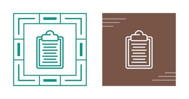 Klembord vector pictogram