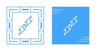 bliksem vector pictogram