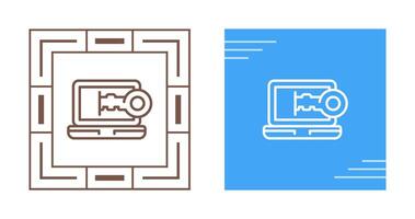 laptop vector pictogram