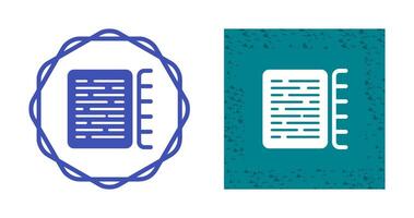 document indexeren vector icoon