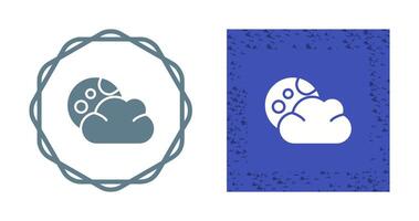 wolk vector pictogram