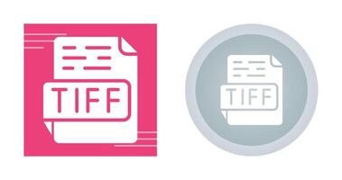 tiff vector icoon