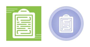 Klembord vector pictogram