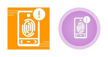 biometrisch identificatie vector icoon