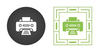 printer vector pictogram