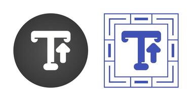 typografie vector pictogram