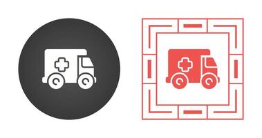 ambulance vector pictogram