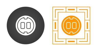 stopcontact vector pictogram