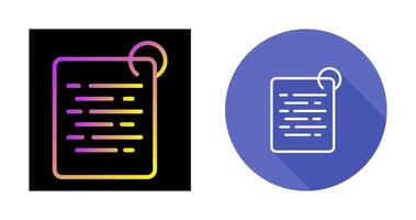 document vector pictogram