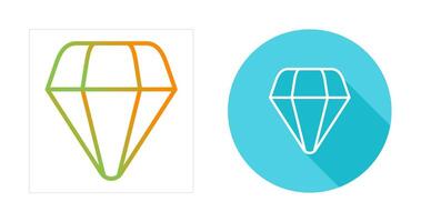 diamant vector pictogram