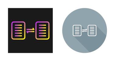 document sharing vector icoon