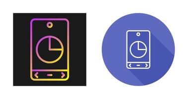 cirkeldiagram vector pictogram