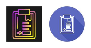 Klembord vector pictogram