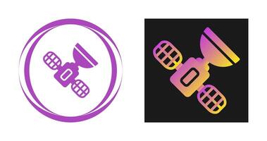 satelliet vector pictogram