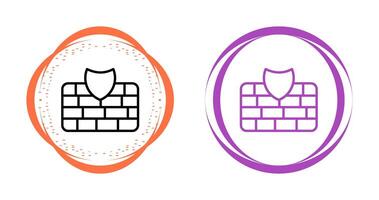 firewall vector pictogram