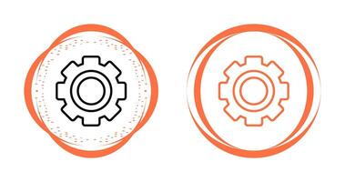 instellingen vector pictogram