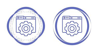 instellingen vector pictogram