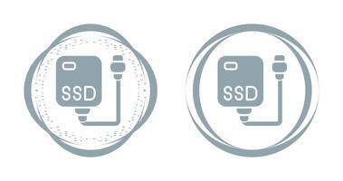 extern ssd vector icoon