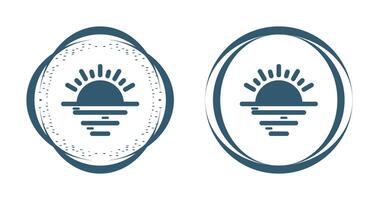 zonsondergang vector pictogram