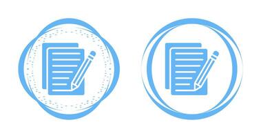 document bewerken vector icoon