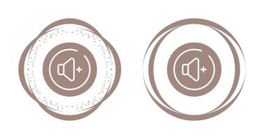 volume omhoog cirkel vector icoon