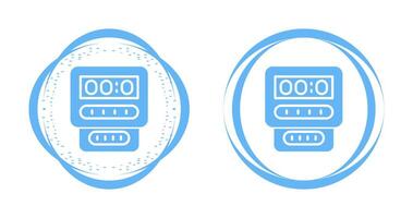 elektrisch meter vector icoon