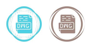 dwg vector icoon