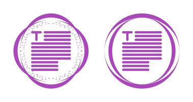 typografie vector pictogram