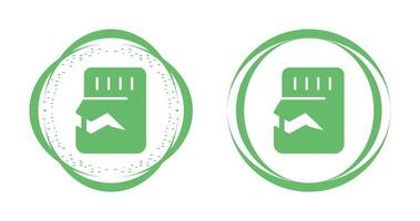 sd-kaart vector pictogram