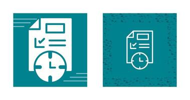 deadline vector pictogram