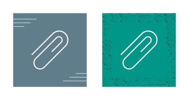 paperclip vector pictogram