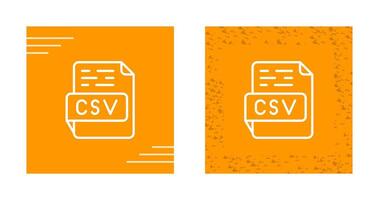 csv vector icoon