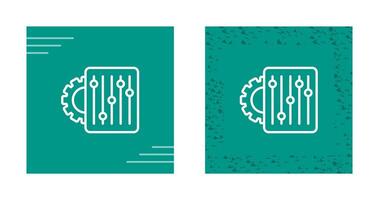 instellingen vector pictogram