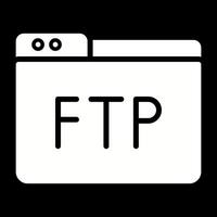 ftp vector icoon