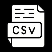 csv vector icoon