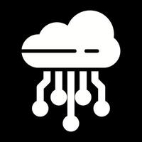 cloud computing vector icon