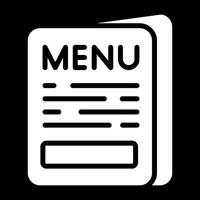 menu vector icoon