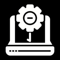 laptop vector pictogram