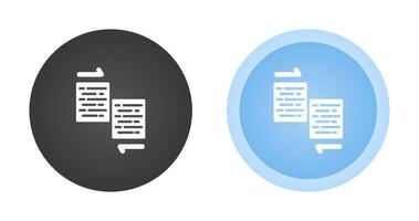 document samenvoegen vector icoon